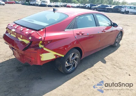 2024 Hyundai Elantra Sel из США, поврежденный, VIN KMHLS4DG7RU783681